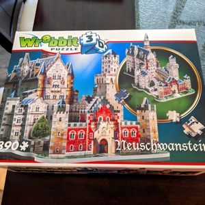 Neuschwanstein castle 3D puzzle